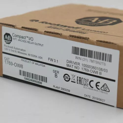 Allen Bradley 1769-OW8 Relay Output Module