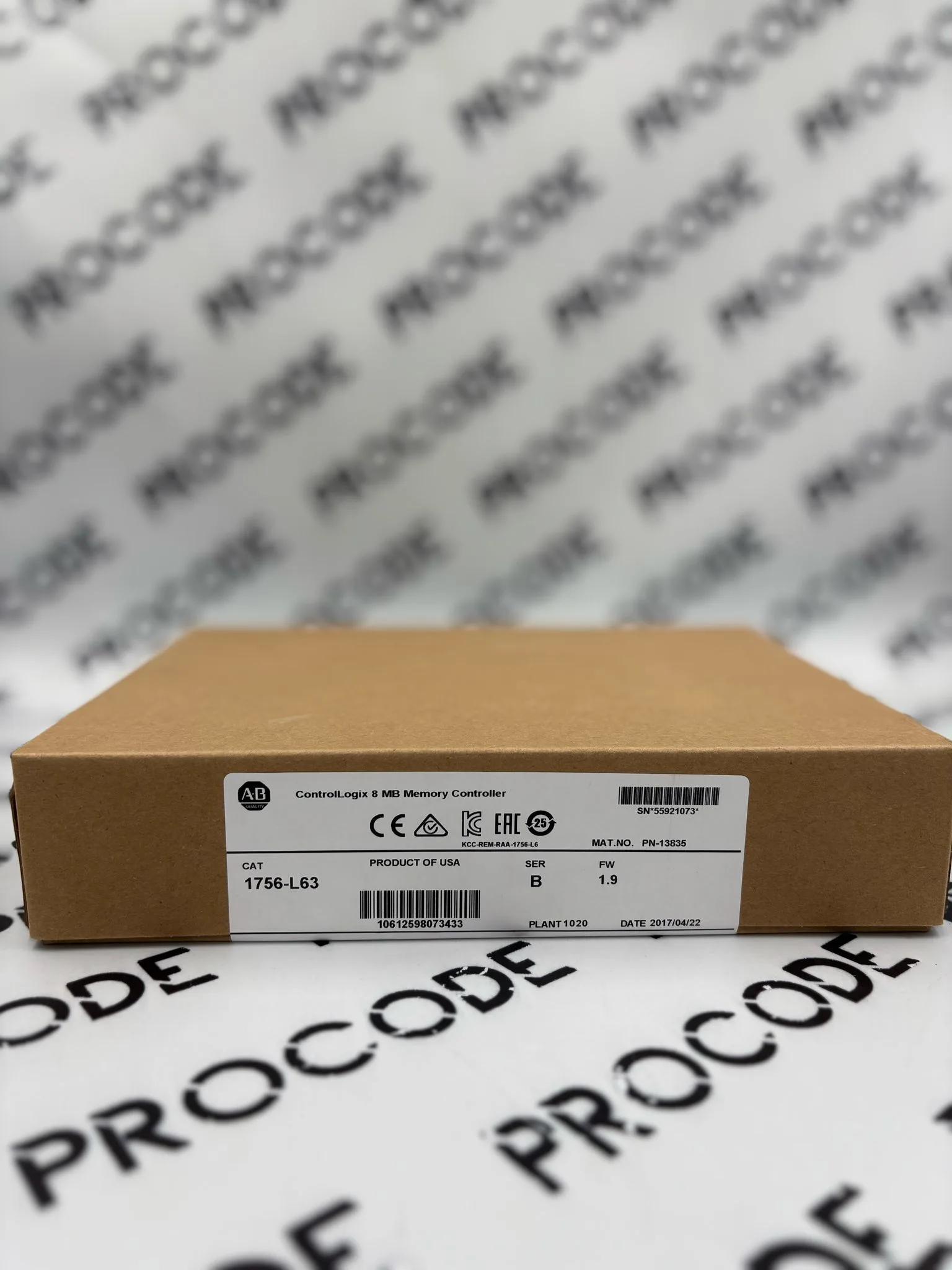 Allen Bradley 1756-L63