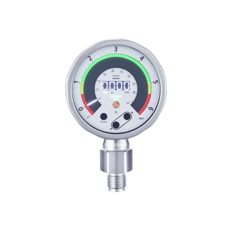 IFM PG1415 Analog Göstergeli Basınç Sensörü -1...6 bar