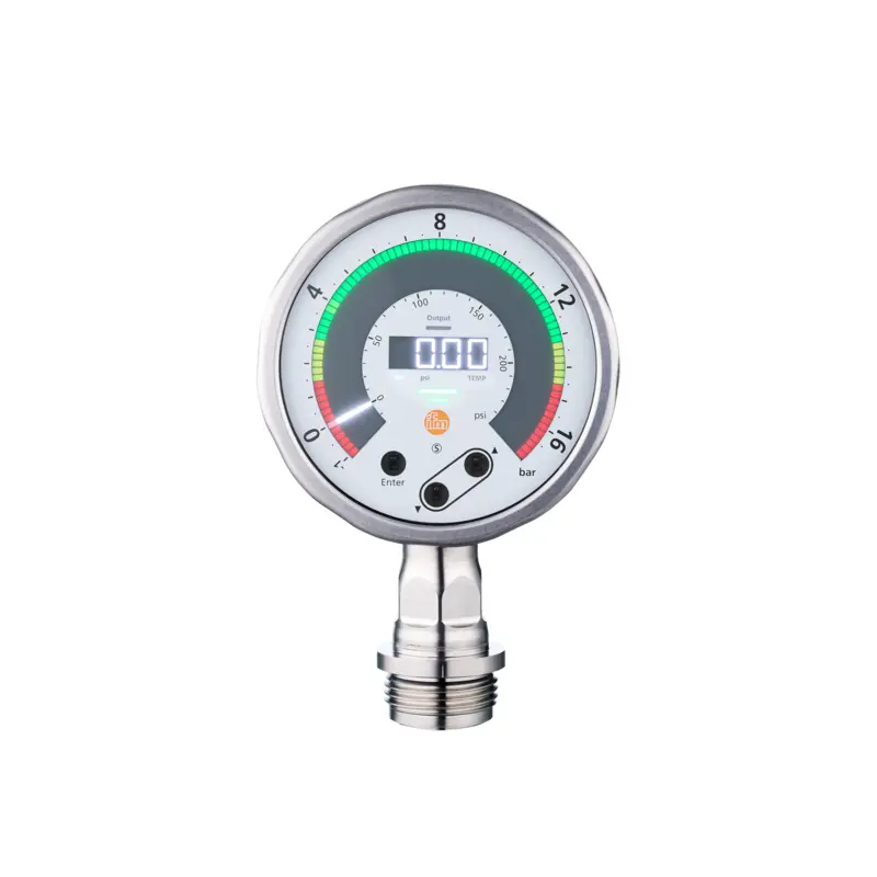 IFM PG1714 Ekranlı Düz Montaj Basınç Sensörü -1...16 bar Aseptoflex