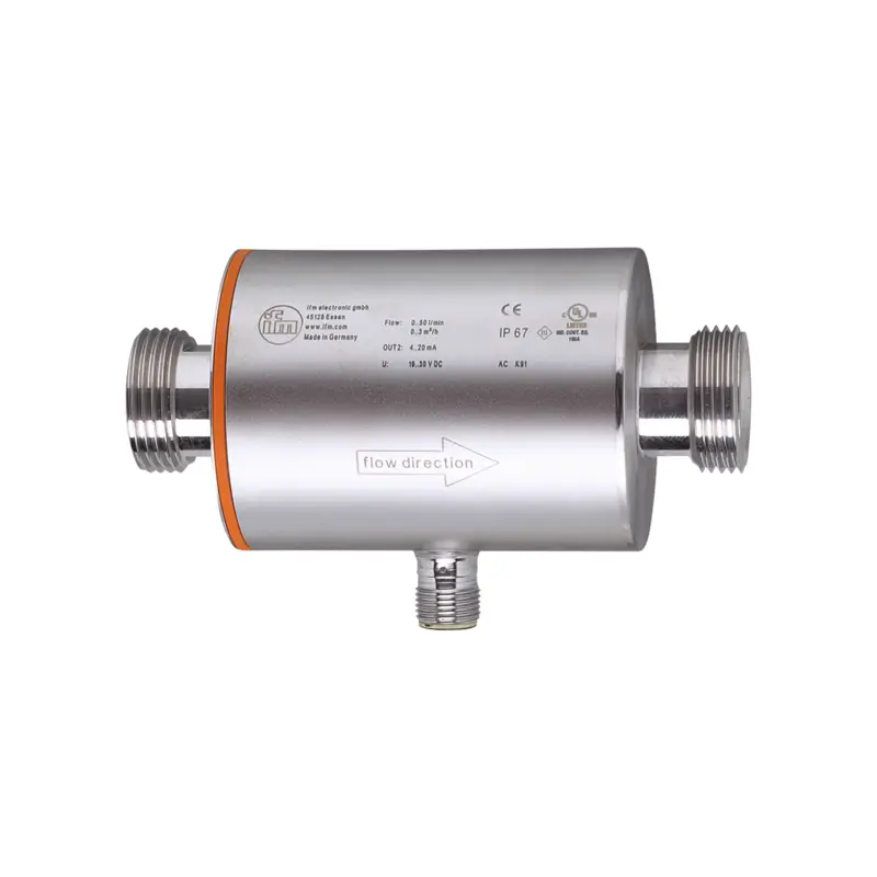 IFM SM7050 Manyetik İndüktif Akış Sensörü G 3/4 Dişli DN20 Analog + IO-Link