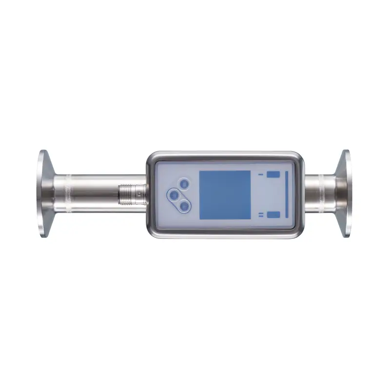 IFM SUH201 Hijyenik Ultrasonik Akış Ölçer Clamp 1" ASME BPE Galon Pals