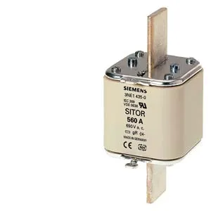 Siemens 3NE1438-2 SITOR Bıçak Kontaklı Sigorta Buşonu