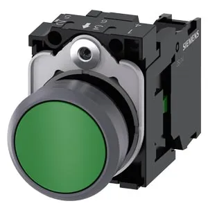 Siemens 3SU1130-0AB40-1BA0 SIRIUS ACT Buton Yeşil