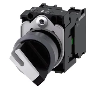 Siemens 3SU1130-2BF60-1MA0 Döner Şalter O-I Beyaz