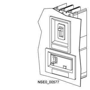 Siemens 3VL9600-8BC00 Kapak Çerçevesi (VL630/VL800)