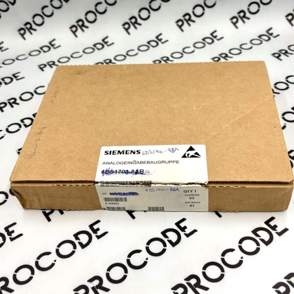 SIEMENS 6DS1700-8BA Teleperm M Analog Input