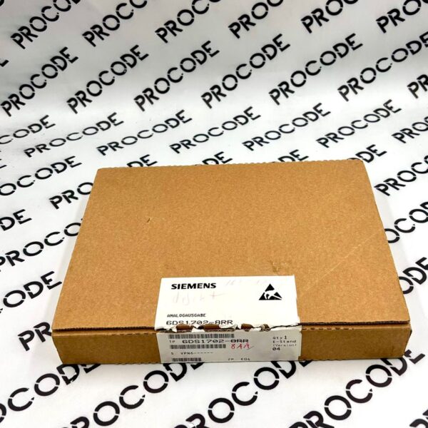 SIEMENS 6DS1702-8AA