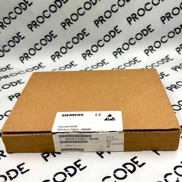SIEMENS 6DS1701-8AB Analog Input Module
