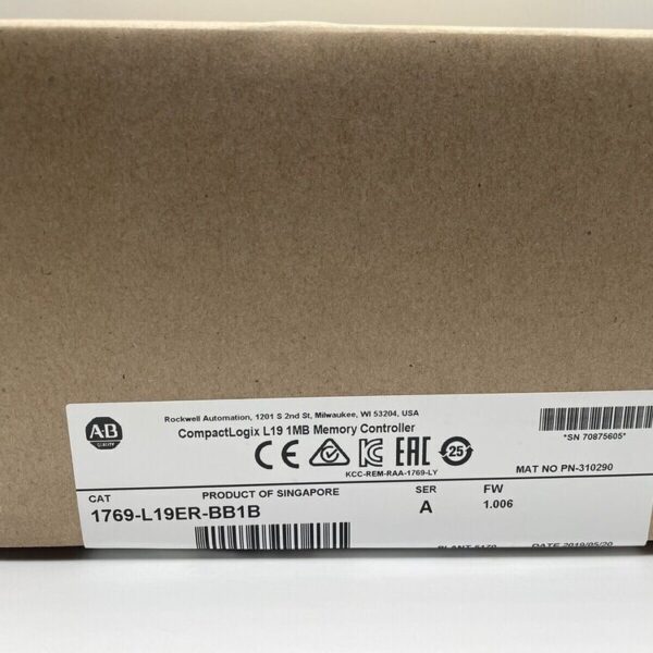 ALLEN BRADLEY 1769-L19ER-BB1B