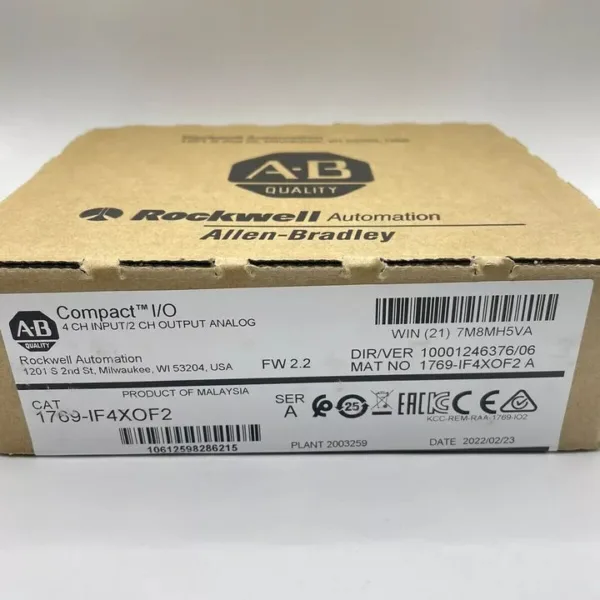 Allen Bradley 1769-IF4XOF2 CompactLogix