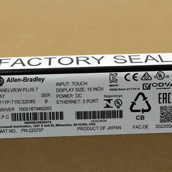 Allen Bradley 2711P-T15C22D8S