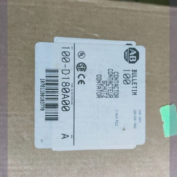 Allen Bradley 100-D180A00