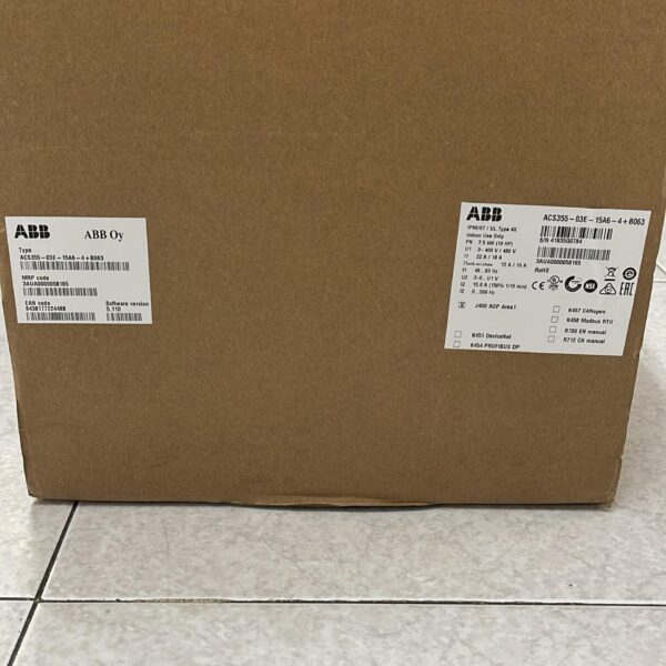 ABB ACS355-03E-15A6-4+B063